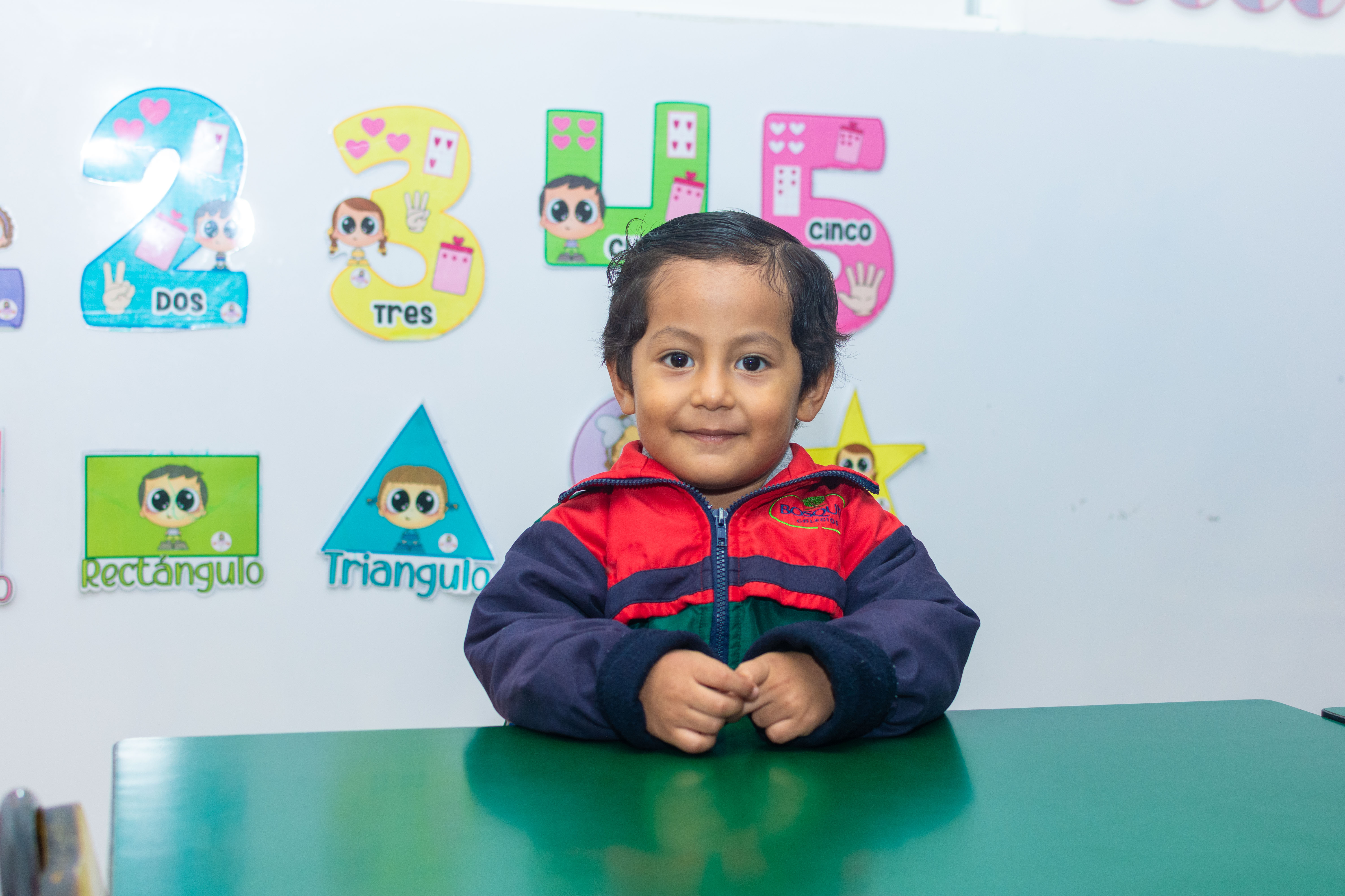 colegio, bosques, maternal